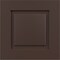 Ekena Millwork 12"W x 12"H True Fit PVC Raised Panel Shutters Sample, Raisin Brown SAMPLE-TFPRPTB - alternate 1